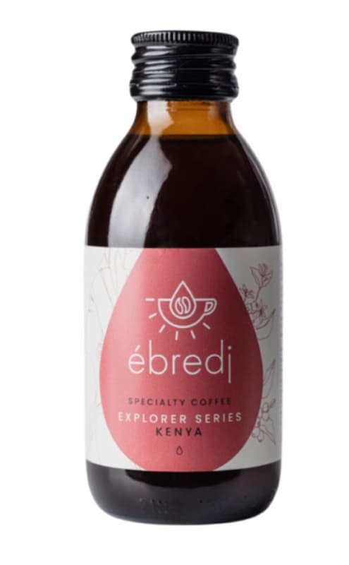 Ébredj - Palackozott specialty cold brew kávéital - Kenya