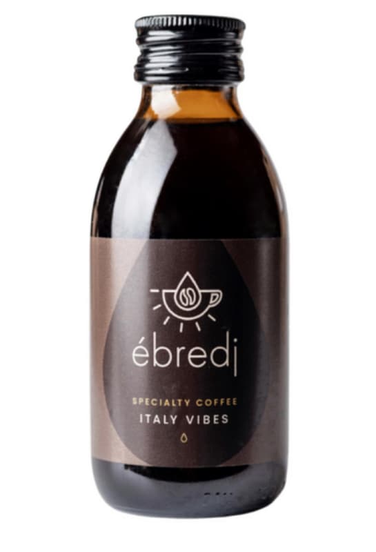 Ébredj - Palackozott specialty cold brew kávéital - Italy vibes