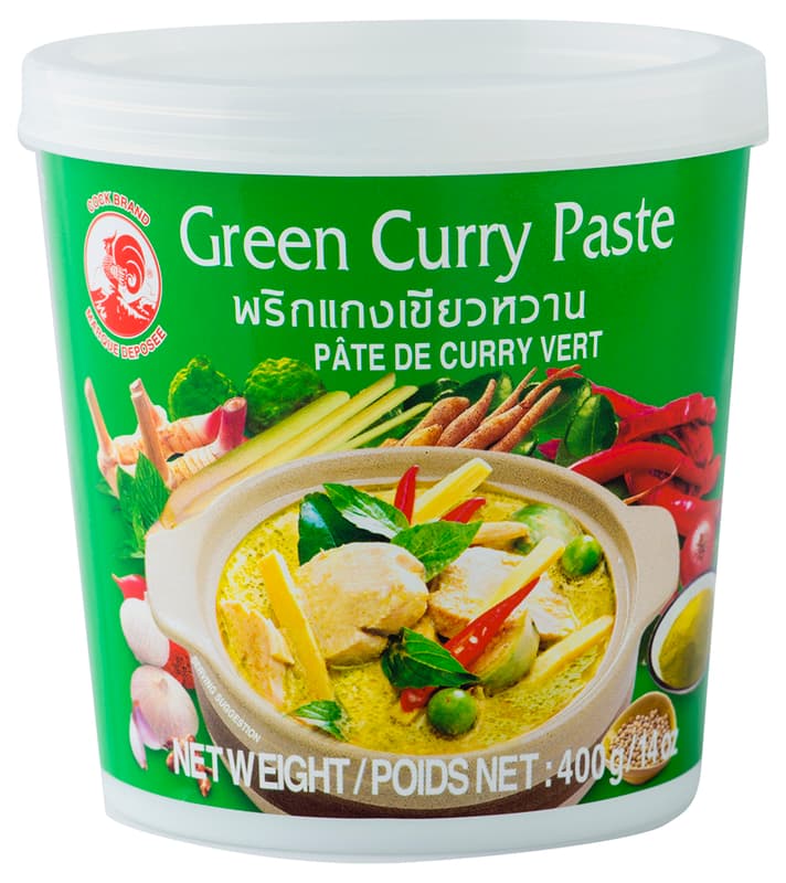 Cock Brand Zöld curry paszta