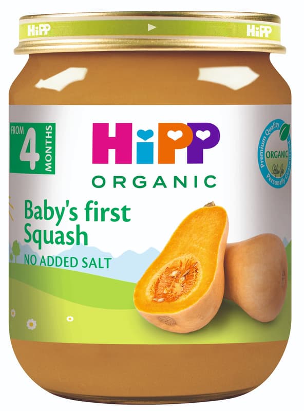 Hipp Sütőtök, 4 hónapos kortól