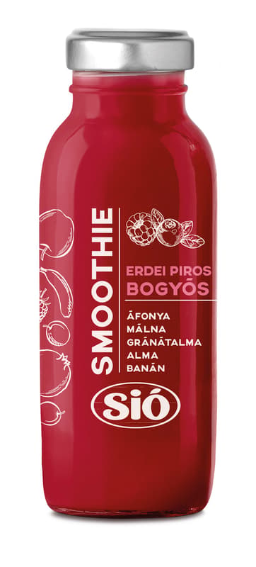 Sió forest red berry smoothie