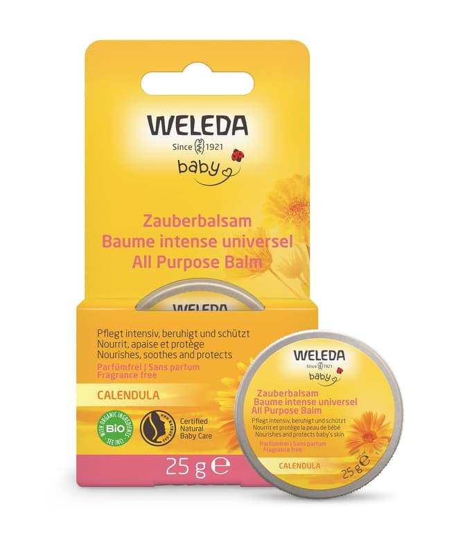 Weleda Baby Bio körömvirágos natúr többcélú védőbalzsam babáknak