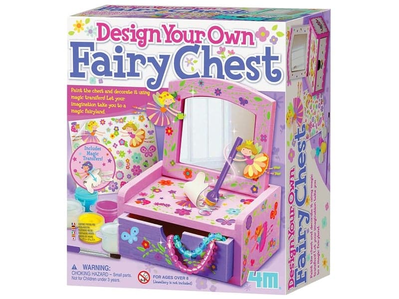 Fairy mirror jewelry box set 