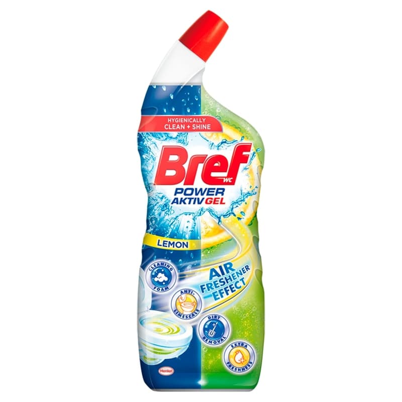 Bref Power Aktiv Gel Lemon toilet cleaner
