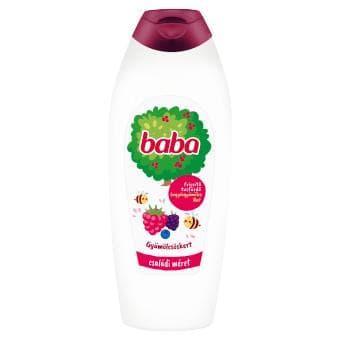 Baba Gyümölcsöskert tusfürdő  bogyósgyümölcs illat 750ml