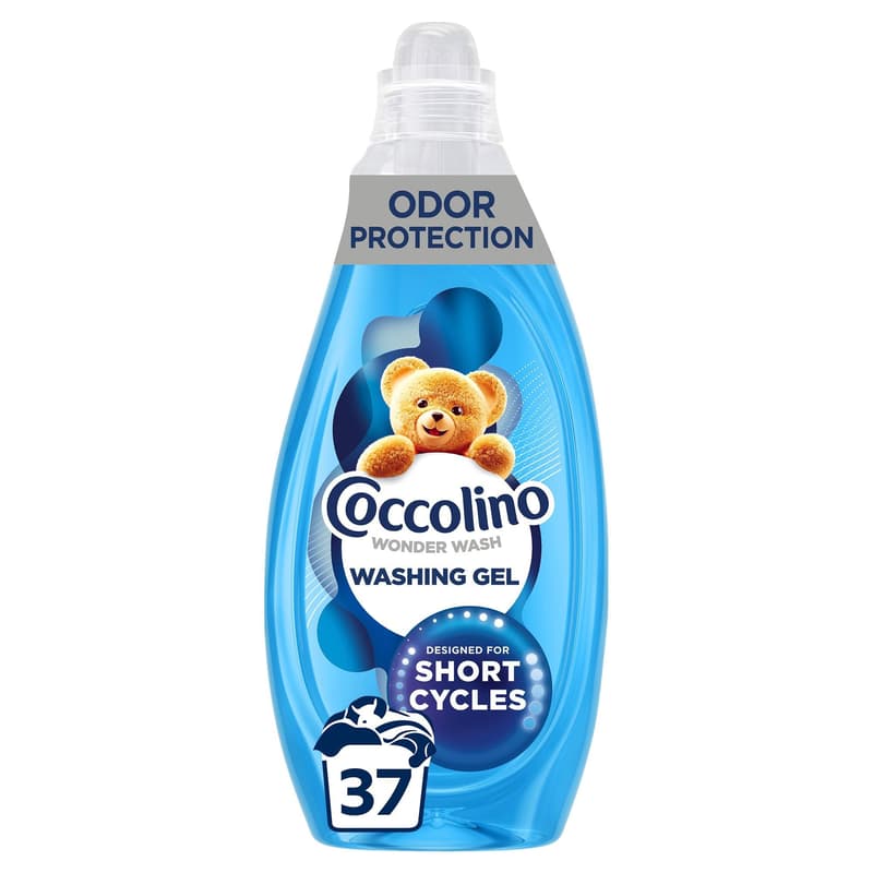 Coccolino, mosógél. Gél, folyékonymosószer, gyorsmosás, kimélő,