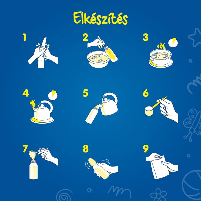 Lactogen 3 Junior Vaníliás ízű Tejalapú italpor vitaminokkal és ásványi anyagokkal 12 hónapos kortól 1000 g