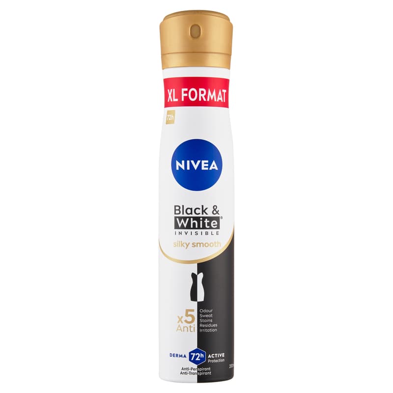 NIVEA Deo spray Black & White Invisible Silky Smooth