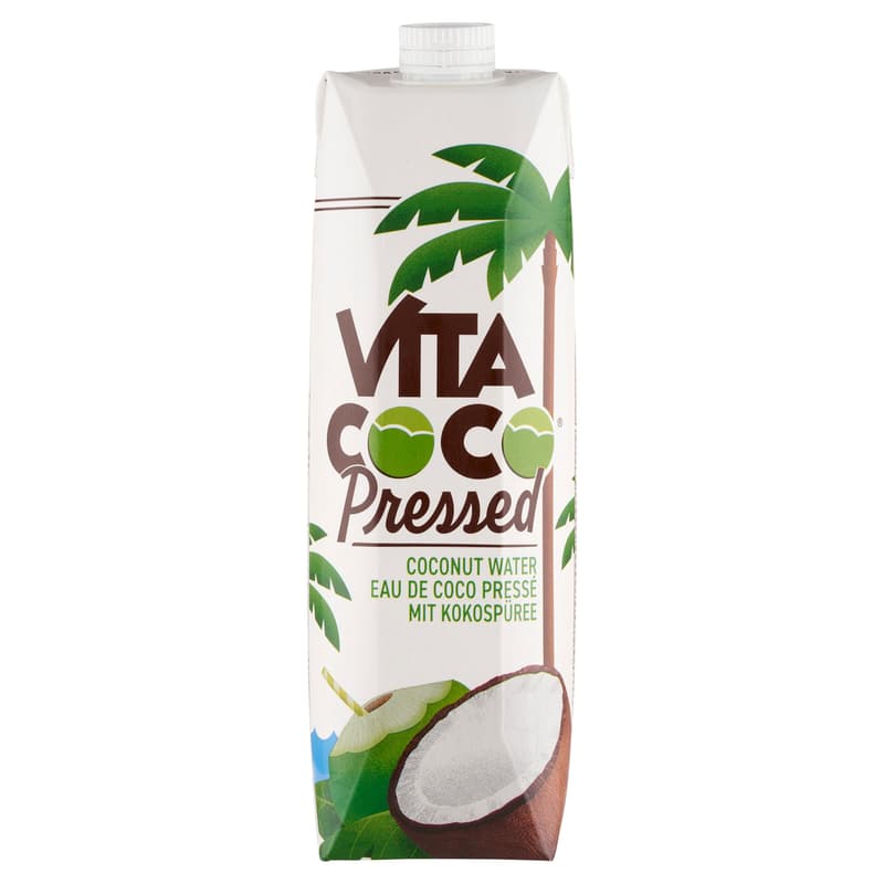 Coconut Water from Concentrate with Pressed Coconut