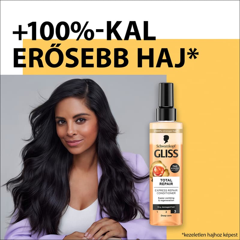 Gliss hajregeneráló balzsam Express Repair - Teljeskörű regeneráló