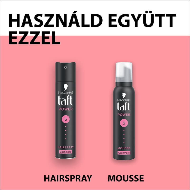 Taft Power Kasmír hajhab száraz & sérült hajra