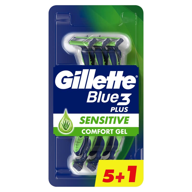 Gillette Blue3 Plus Sensitive Eldobható Borotva
