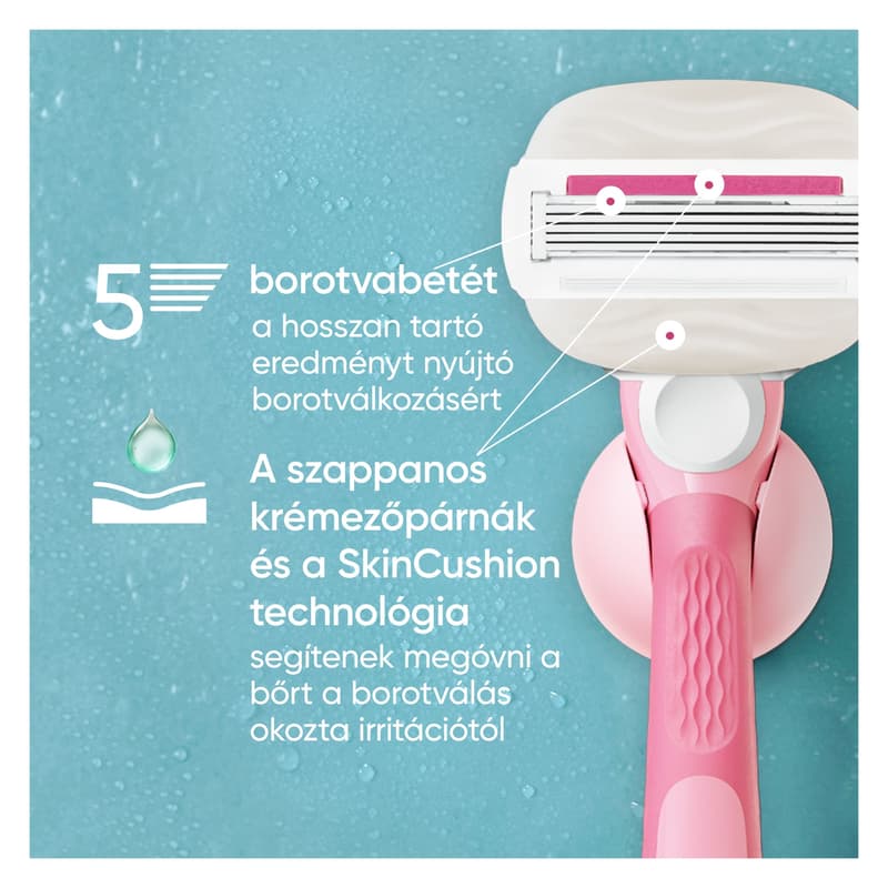 Gillette Venus ComfortGlide Miami Női Borotva Sugarberry Illattal