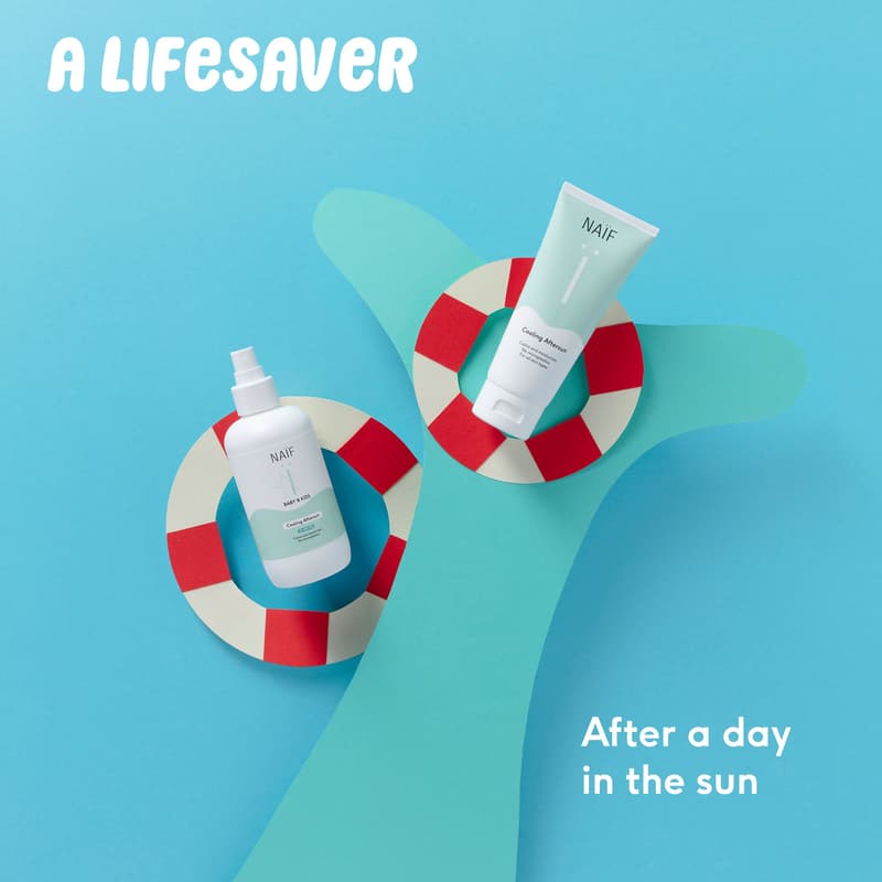 NAÏF Aftersun Baby&Kids Spray Perfume Free 
