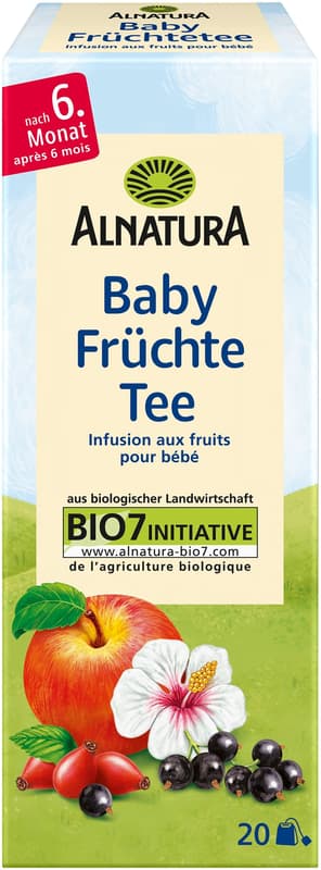 Alnatura Bio gyümölcstea csecsemőknek 6 hónapos kortól és kisgyermekeknek