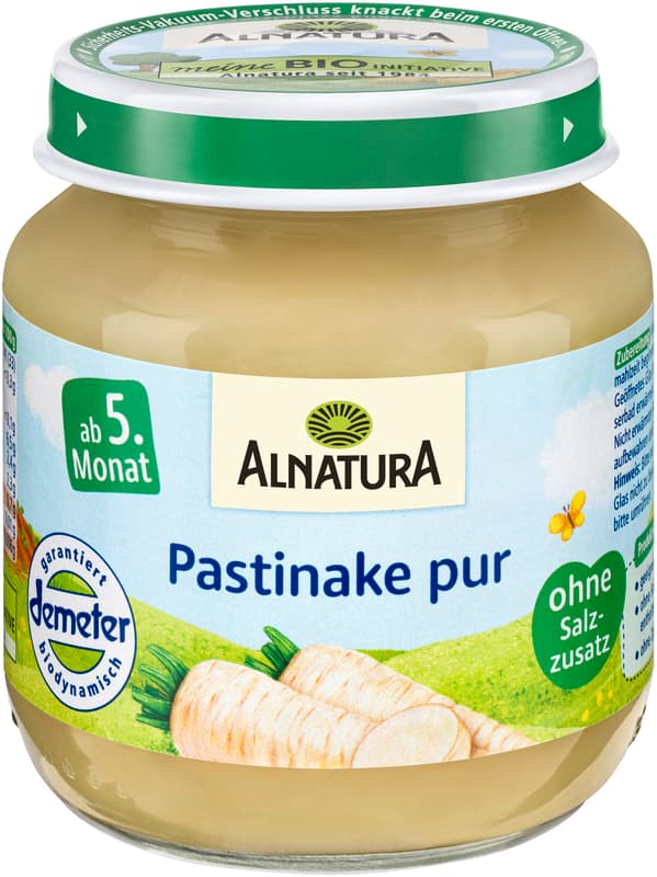 Alnatura Bio paszternákpüré 5 hónapos kortól