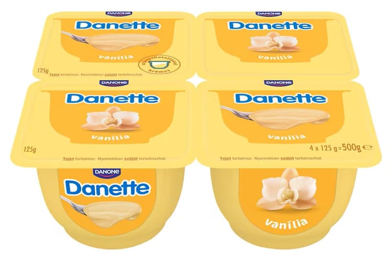 Danone Danette vanilla flavored pudding