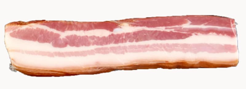 Sardinian smoked slab bacon