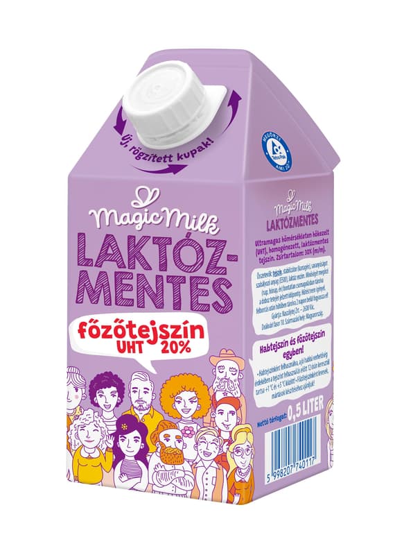 Magic Milk Lactose-free UHT cream 20%