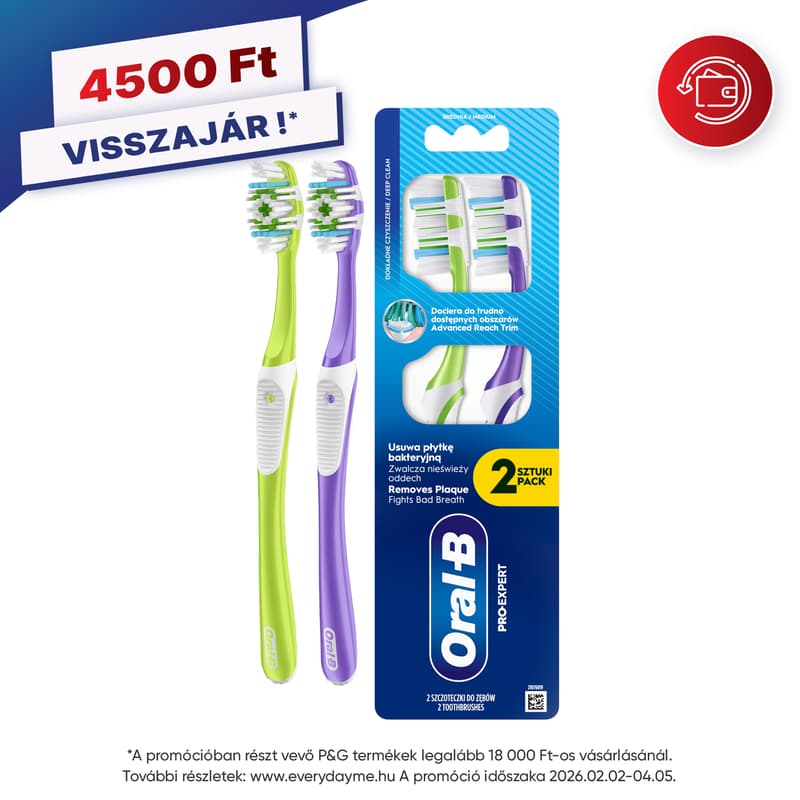 Oral-B Pro-Expert TBrush 40 Medium 2CT