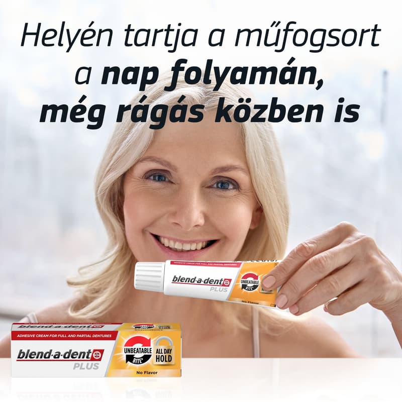 Blend-A-Dent Adhesive Cream Plus 40G