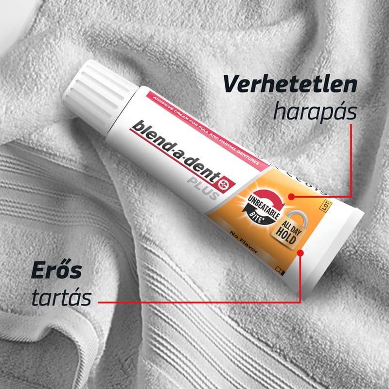 Blend-A-Dent Adhesive Cream Plus 40G
