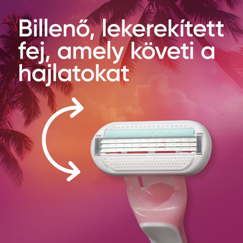 Gillette Venus Smooth Miami Eldobható Borotva