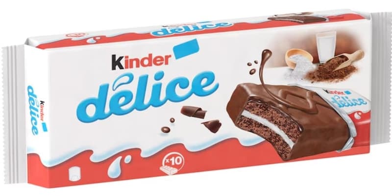 Kinder Delice Kakaó - 10 darabos multipack