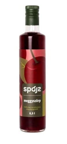 Spájz Meggyszörp (gyümölcstartalom: 50%)