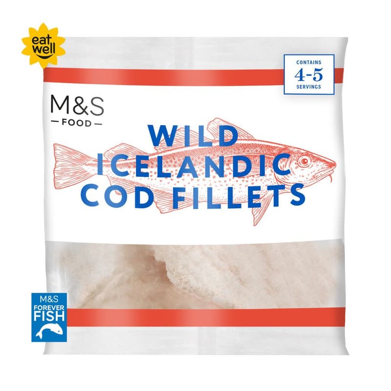 Marks & Spencer Icel&ic Cod Filets