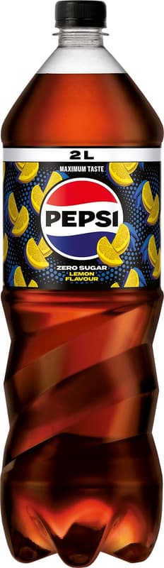 2,0L PET Pepsi Lemon Zero 1/8 DRS
