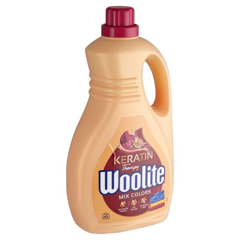 Woolite Keratin Therapy Color Washing Detergent, 2,7 l (45 washloads)