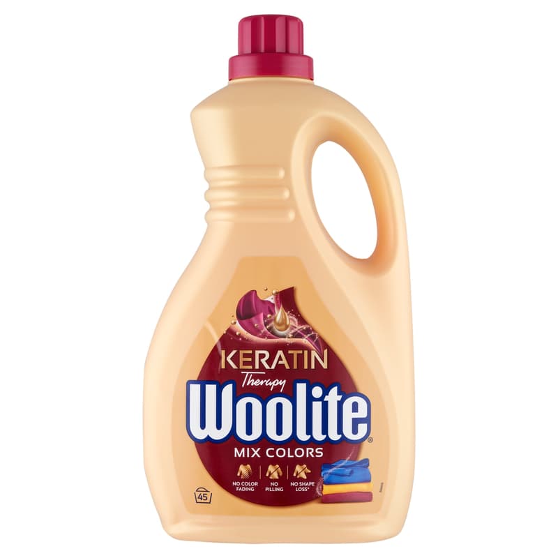 Woolite Keratin Therapy Color Washing Detergent, 2,7 l (45 washloads)
