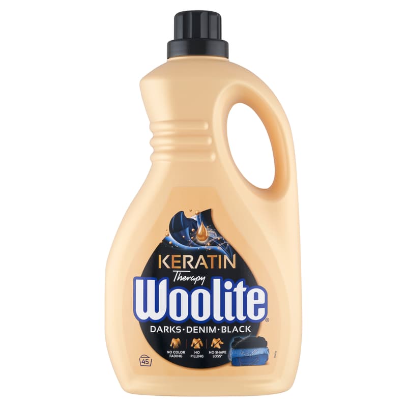 Woolite Keratin Therapy Dark Washing Detergent, 2,7 l (45 washloads)