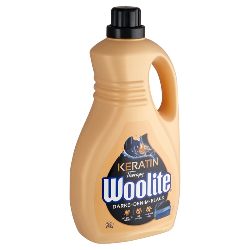 Woolite Keratin Therapy Dark Washing Detergent, 2,7 l (45 washloads)