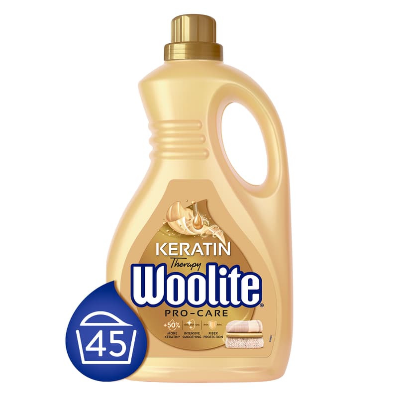 Woolite Keratin Therapy Pro-Care mosószer minden ruhatípushoz 2.7 liter