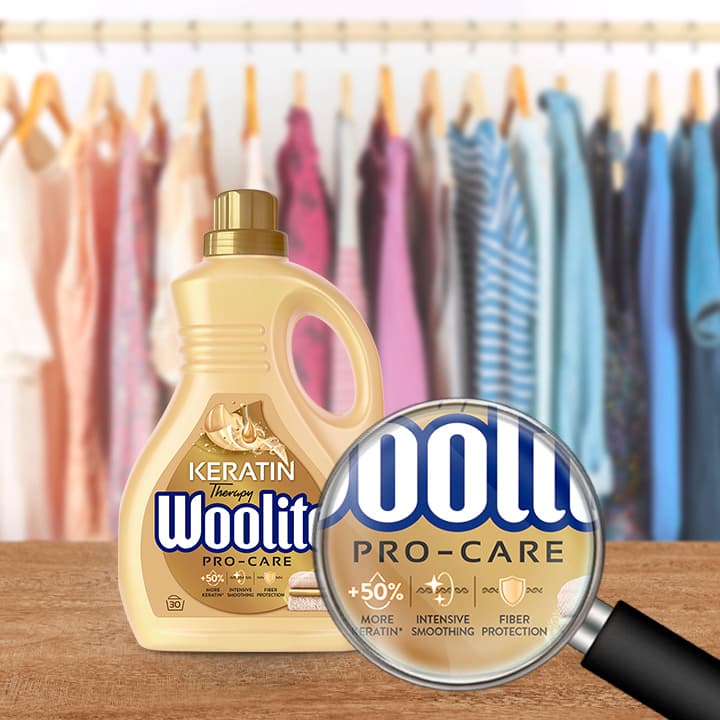 Woolite Keratin Therapy Pro-Care mosószer minden ruhatípushoz 2.7 liter