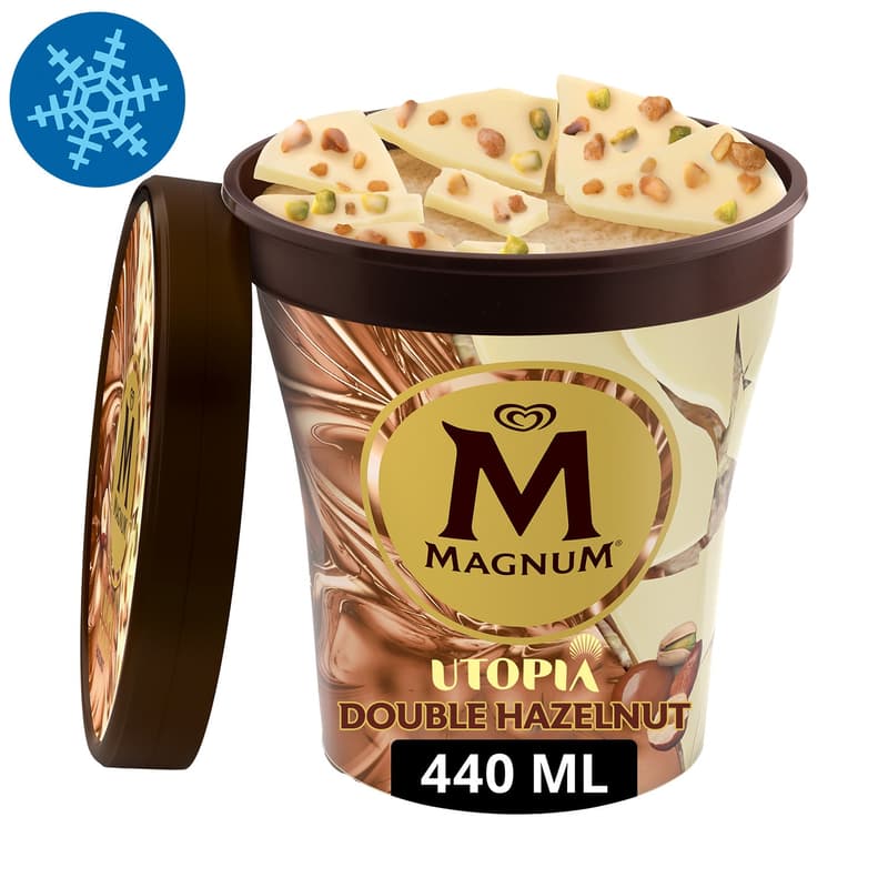 Magnum Poharas Jégkrém Dupla Mogyoró 440ml