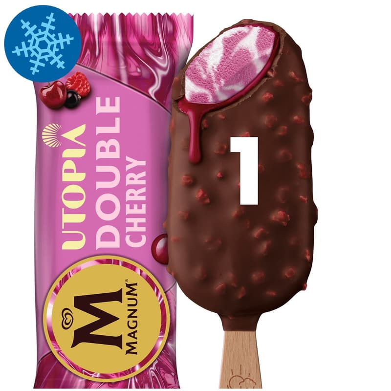 Magnum Pálcikás Jégkrém Dupla Meggy