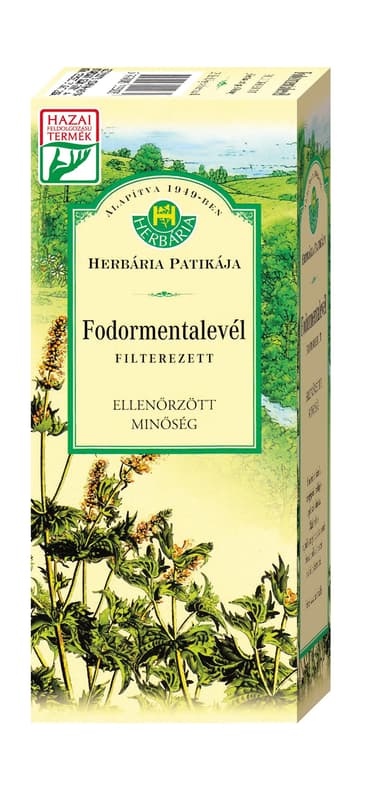 Herbária Fodormenta levél filterezett tea