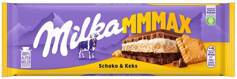 Milka csokoládé Schoko-keksz