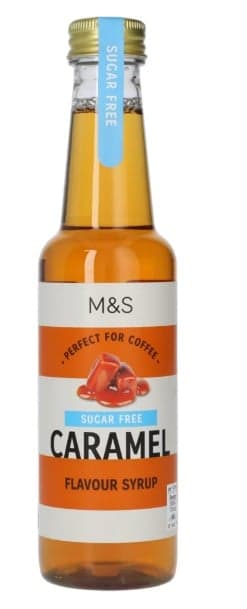 Marks & Spencer Karamell ízű szirup édesítőszerrel