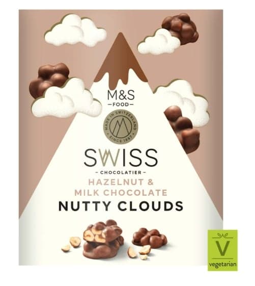 Marks & Spencer Tejcsokoládé mogyoróval