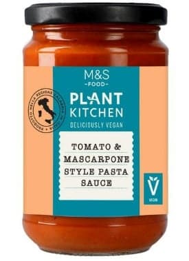 Marks & Spencer Food Plant Kitchen Vegan Tomato & Mascarpone Style Pasta Sauce 280g