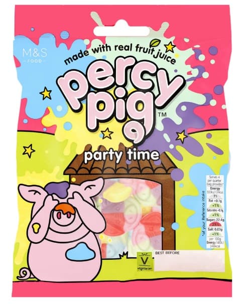 Marks & Spencer Food Percy Pig Party Time 150g
