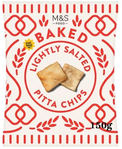 Marks & Spencer Enyhén sózott pita chips