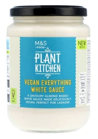 Marks & Spencer Food Plant Kitchen Vegan Everything White Sauce 410g