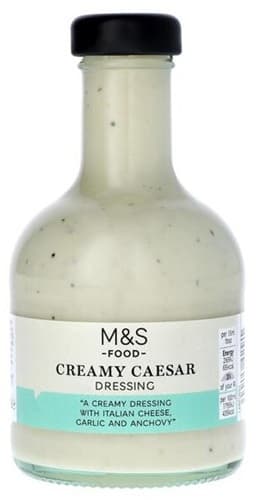 Marks & Spencer Csökkentett zsírtartalmú öntet repceolajjal, olasz kemény sajttal, Worcester mártással és szardellapasztával