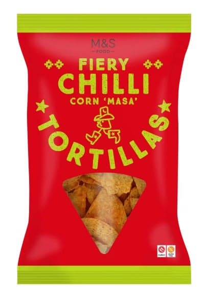 Marks & Spencer Food Habanero Chilli Tortillas 200g