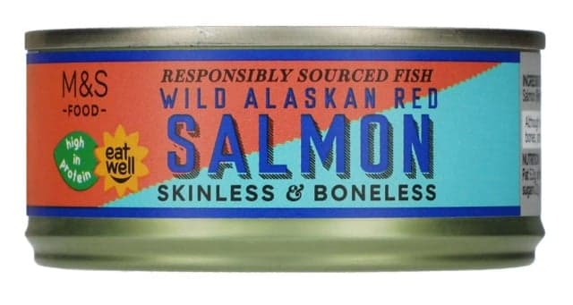 Marks & Spencer Wild Alaskan Red Salmon 170g